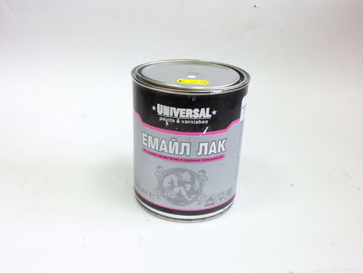 алкиден ЕМАЙЛ ЛАК БЯЛ 750ML УН