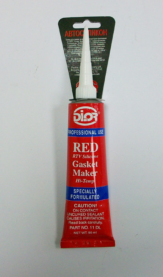 силикон червен 85гр RED RTV