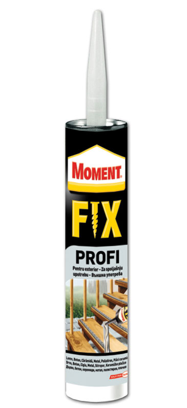 универсално монтажно лепило 300 мл Moment Profi Fix