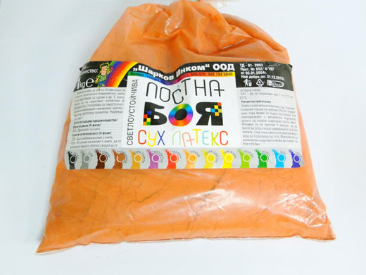 боя ПОСТНА Охра Тъмна 1кг