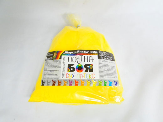 боя ПОСТНА Лимон Жълт 1кг