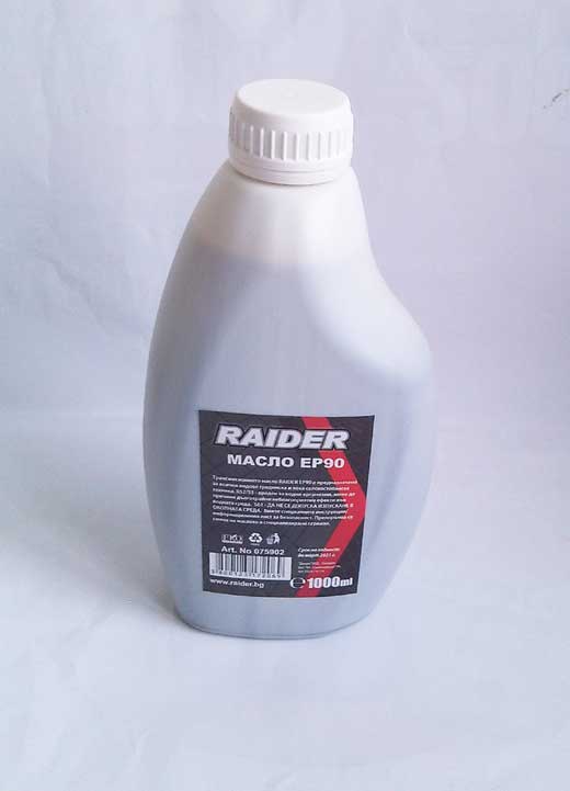 Масло Raider EP90 1л. Трансмисионно масло 1/12