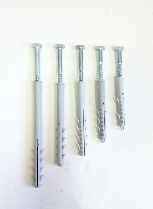 дюбел Ф 8х 60мм с винт Ф5х 60мм