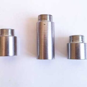 удължител  1.0см х1/2"ХРОМ лек модел