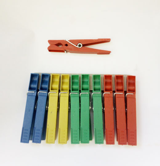 щипки за пране 20бр.малки Разпродажба