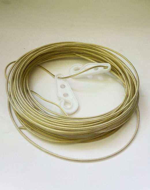 въже простор метална нишка силиконово 2мм/10м