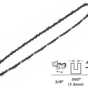 Верига за верижен трион 3/8".050" (1.3mm) 52 з. 14"  355мм