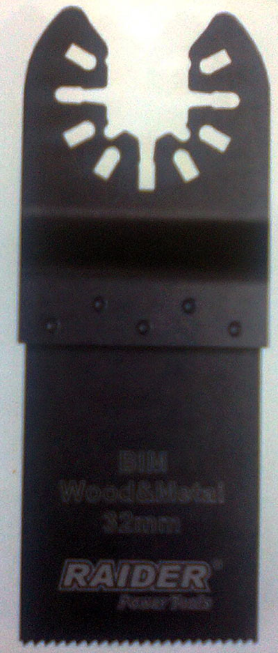 Нож за многофункц. инстр. за метал и дърво 32x40mm BIM  10/80