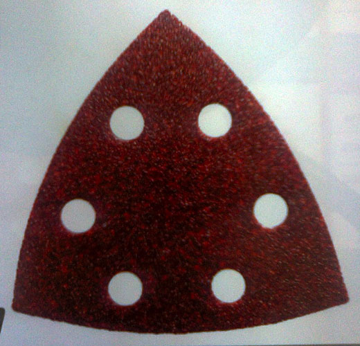 Шкурка за многофункц. инстр. 93mm 10бр. к-т Velcro  10/80