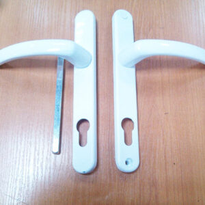 дръж.Алум.врата БЯЛА Цял 85 секретен тесен шилд 25мм