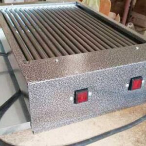 скара професионална  3KW 2-секц.Неръждавейка  D85