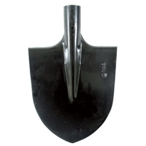 ЛОПАТА РУСКА ПРАВА  Без сап ЧЕРНА / СИВА Ф40