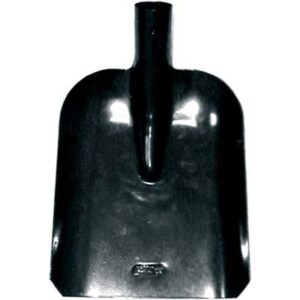 ЛОПАТА РУСКА КРИВА Без сап ЧЕРНА/СИВА Ф40