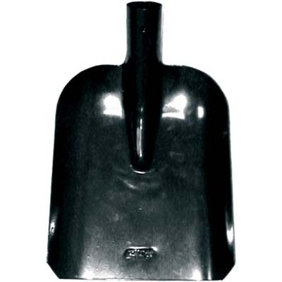 ЛОПАТА РУСКА КРИВА Без сап ЧЕРНА/СИВА Ф40