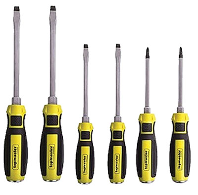Отвертки к-т 6бр силови с шестгр. CR-V TMP  6/24