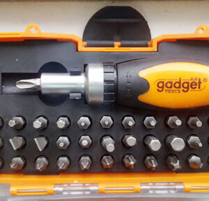 Отвертка-тресчотка 38бр с накрайници GD  6/48