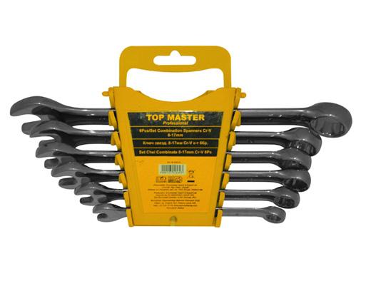 Ключ звездогаечен к-т  6бр 8-17mm на стойка CR-V TMP  8/48