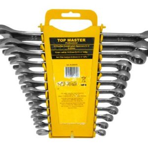 Ключ звездогаечен к-т 12бр 6-22mm на стойка CR-V TMP  6/18