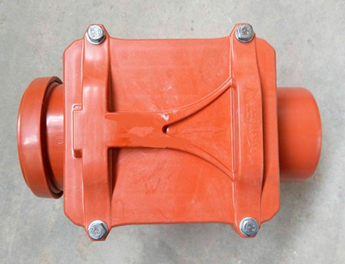 ПВС Възвратен клапан с Ревизия Пластмасов дискФ110 – 4132