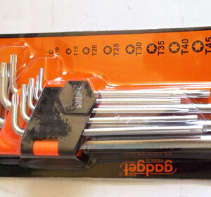 Шестограми торкс 1.5-10mm к-т 9бр дълги CR-V GD  10/60