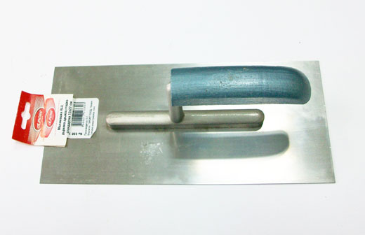 маламашка ALU НЕРЪЖД.,Дърв. дръжка, Гладка 13х27см АРС