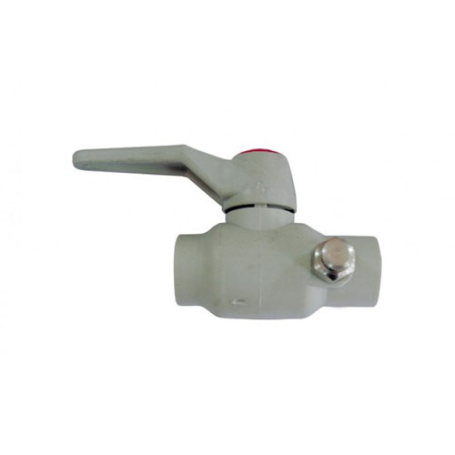 пп кран сферич.Ф20мм с Изпускател