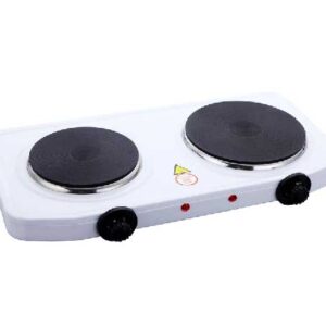 котлон електр.2500W 2-ен БЯЛ с Чугунени  плочи R51445IDW