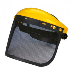 Предпазен щит с метална мрежа и козирка TS 1/20