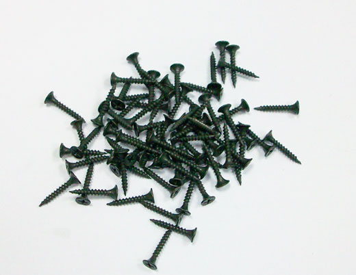 винт за гипсокартон Черен Ф3.5х25мм ЕДРА стъпка (1000бр.