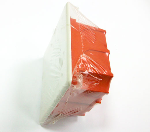 РАЗКЛОН.КУТИЯ  за ГК Ф80х80х45мм ОРАНЖЕВА Лукс МЕЛ 70004.05