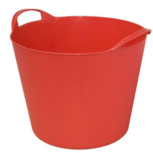 кофа 27л строителна Флекси ЧЕРВЕНА пласт. мека