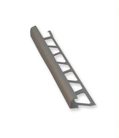 АЛУМ. ЛАЙСНА ВЪНШ. ЪГЪЛ СРЕБРО ОБЛА 10мм 2.7м 1/40