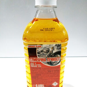 СПИРАЧНА ТЕЧНОСТ DOT4 0.450 л. MOTOX