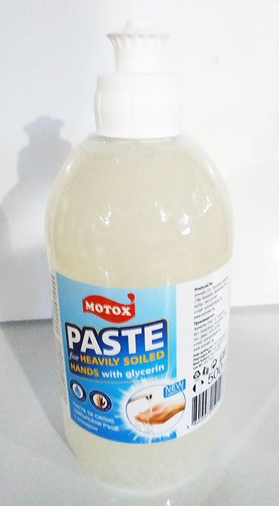 ПАСТА ТЕЧНА ЗА РЪЦЕ /РЕЗЕРВА/ 500 мл. MOTOX