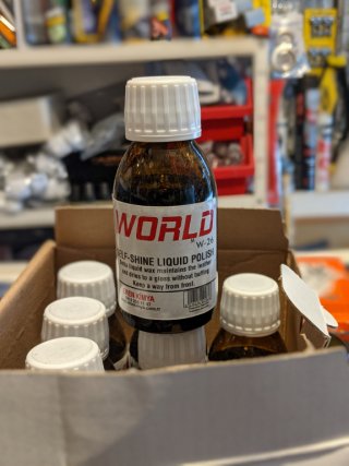 боя за кожа кафява WOLRD NEW