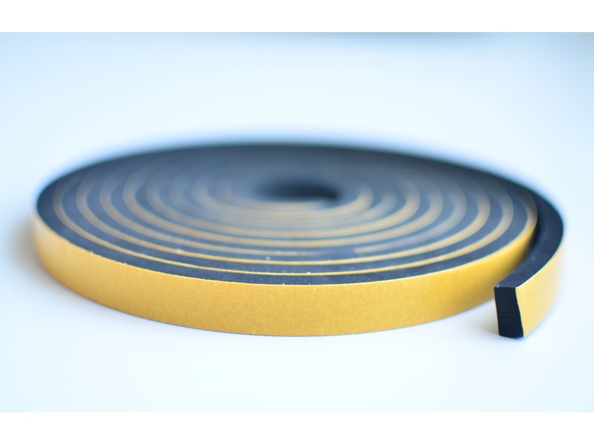 уплътнение микропор.гума 10м (10мм/6мм)