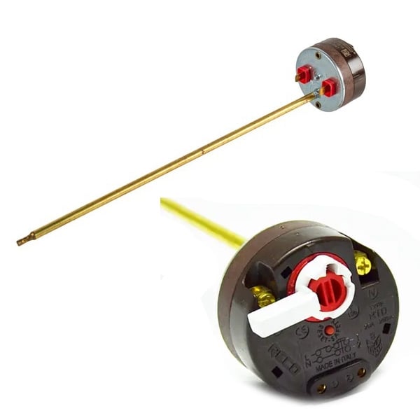 терморегулатор бойлер TESI 74-92° 20А+Защита L-270мм Външно регул.