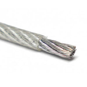 въже стоманено поцинк. 2/3мм с PVC покритие 42( 6X7) жичен