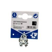 Скоба за метален кабел  3мм М4 Неръждаема Стомана 2-броя