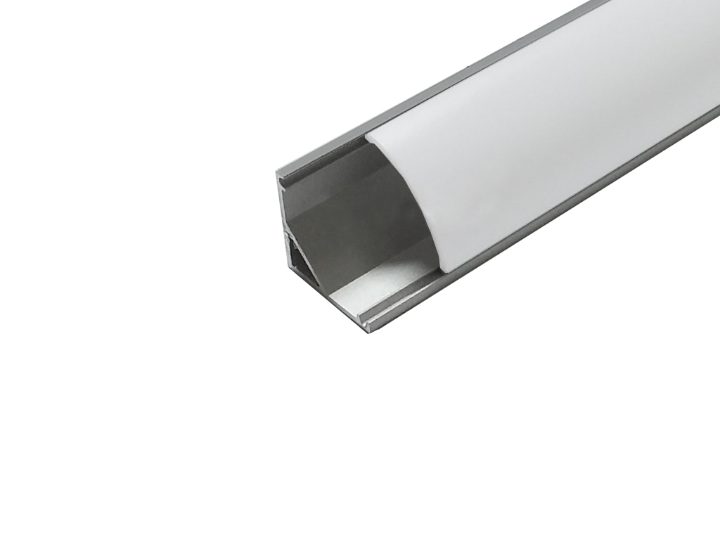 Алум.ВЪТРЕШНА Лайсна ХАЙЛИ за ЛЕД Сребро 10мм/2.7м