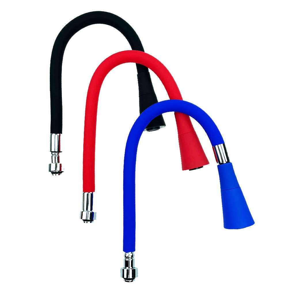 чучур гъвкав с аератор Гумиран Черен D85