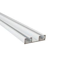 Релса (корниз за перде) АЛУМИН 2-на  2,5 м