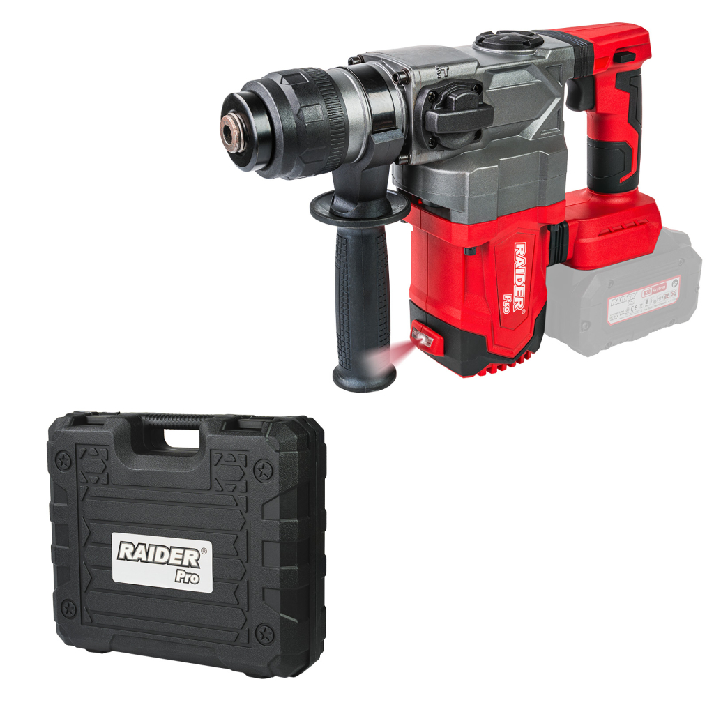 R20 Перфоратор безч. SDS+ 3J 2 функц. Solo Куфар RDP-YBRH20