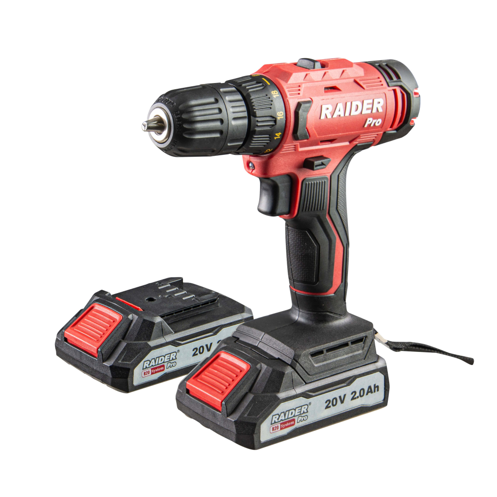 R20 Бормашина акум. 2-ск. 10mm 44Nm 2x2Ah куфар RDP-SPCD20