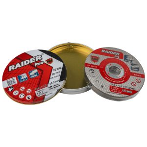 Диск за метал 115х1.0х22.2mm A60T Inox мет кутия 10бр. RDP