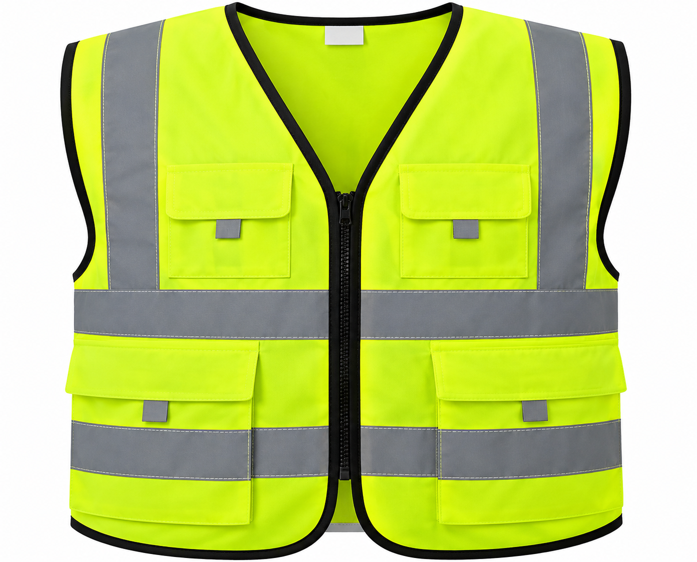 Светлоотразителен елек с джобове COMMANDO XXL TMP